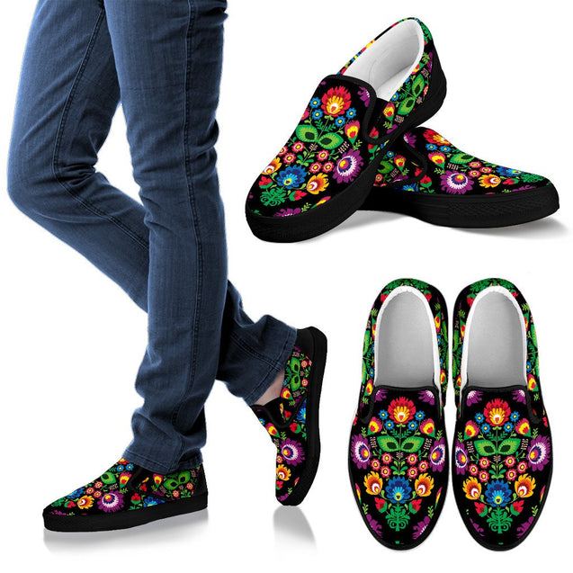 Polish Slip Ons Donna-Amaze Style™-Women's Slip Ons - Polish Slip Ons Donna-US6 (EU36)-Vibe Cosy™