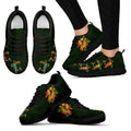 Hibiscus And Turtle Sneakers - AH-SNEAKERS-Alohawaii-Women's Sneakers-US5 (EU35)-Black-Vibe Cosy™