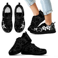 Hibiscus Sneakers - AH-SNEAKERS-Alohawaii-Kid's Sneakers-11 CHILD (EU28)-Black-Vibe Cosy™