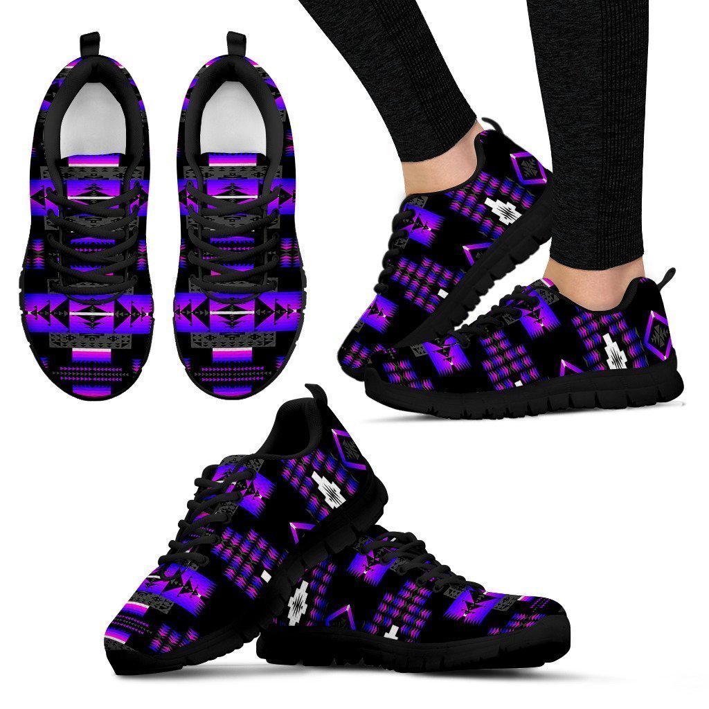 Seven Tribes Purple Thunder Sopo Women's Sneakers-6teenth World™-Women's Sneakers-US5 (EU35)-Vibe Cosy™