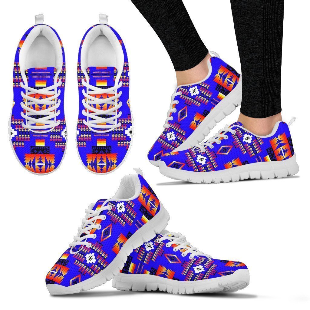 Seven Tribes Blue Sopo Women's Sneakers-6teenth World™-Women's Sneakers-US5 (EU35)-Vibe Cosy™