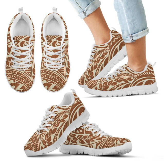 Poly Tribal Sneakers 25 - AH - J9-SNEAKERS-Alohawaii-Kid's Sneakers-11 CHILD (EU28)-White-Vibe Cosy™