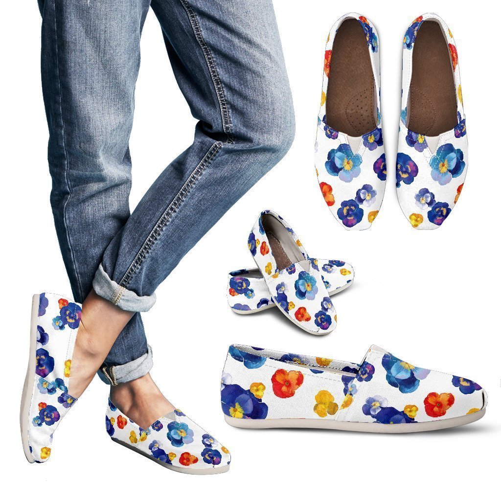 Pansy II Flower Women's Casual Shoes-6teenth World™-Women's Casual Shoes-US6 (EU36)-Vibe Cosy™