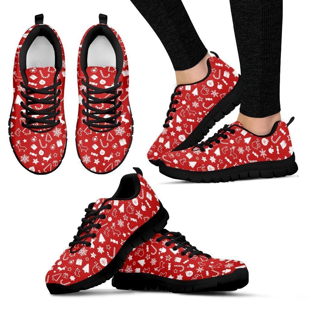 Christmas Women's Sneakers-6teenth World™-Women's Sneakers-US5 (EU35)-Vibe Cosy™