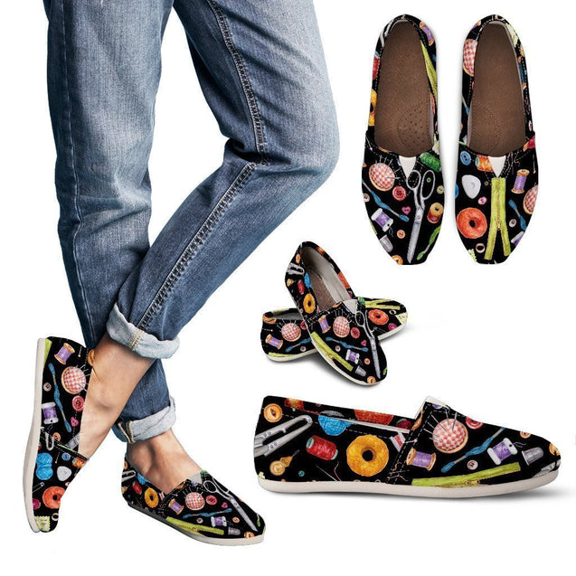 Sewing - Women's Casual Shoes-6teenth World™-Women's Casual Shoes-US6 (EU36)-Vibe Cosy™