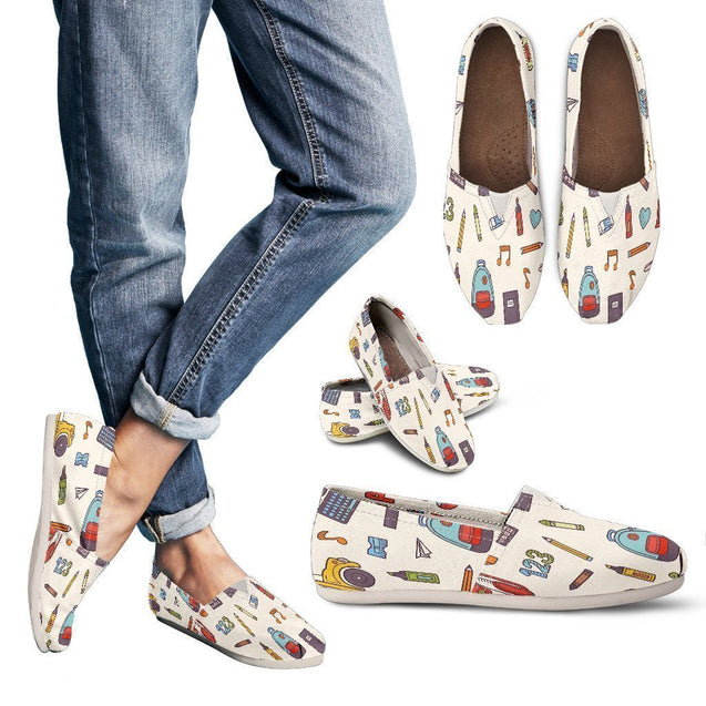 Back 2 School Casual Slip Ons-6teenth World™-Women's Casual Shoes-US6 (EU36)-Vibe Cosy™