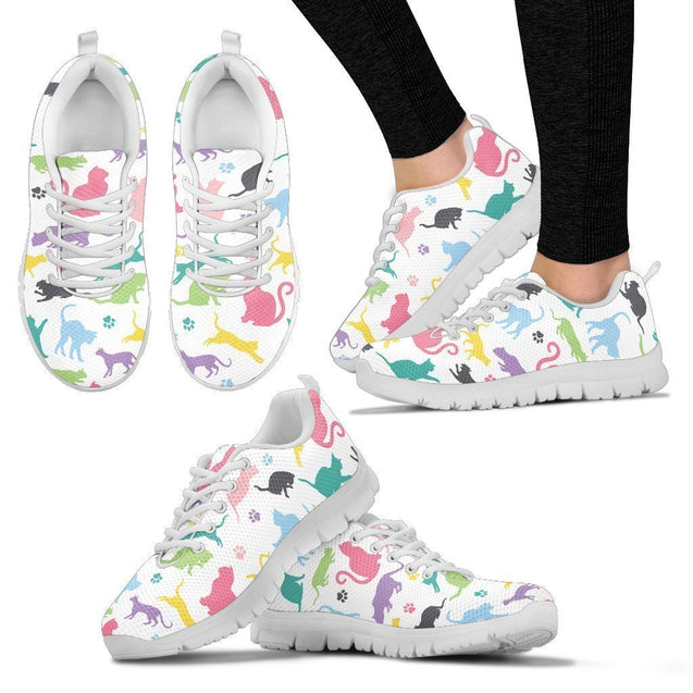 Cats Women's Sneakers-6teenth World™-Women's Sneakers-US5 (EU35)-Vibe Cosy™
