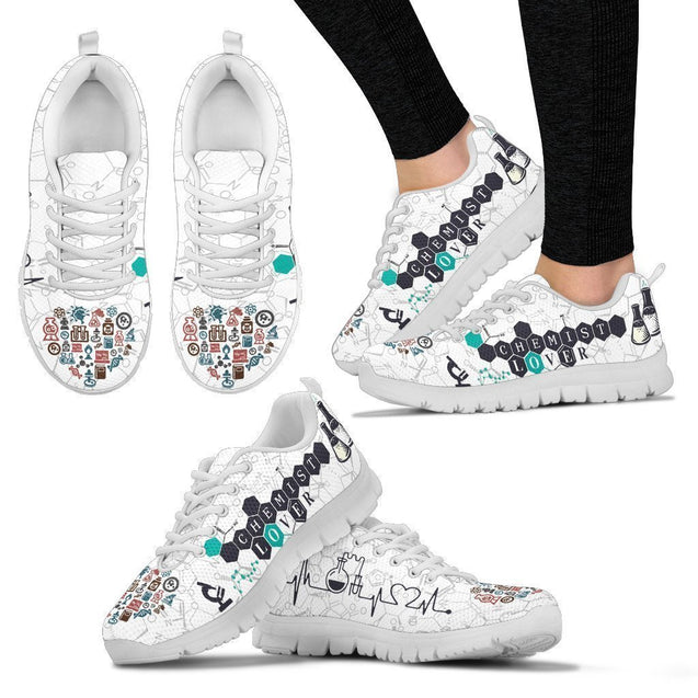 Chemist Lover Women's Sneakers-6teenth World™-Women's Sneakers-US5 (EU35)-Vibe Cosy™