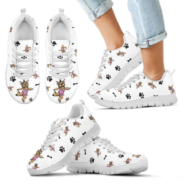 Kid's Yorkshire Terrier Kid's Sneakers-6teenth World™-Kid's Sneakers-11 CHILD (EU28)-Vibe Cosy™