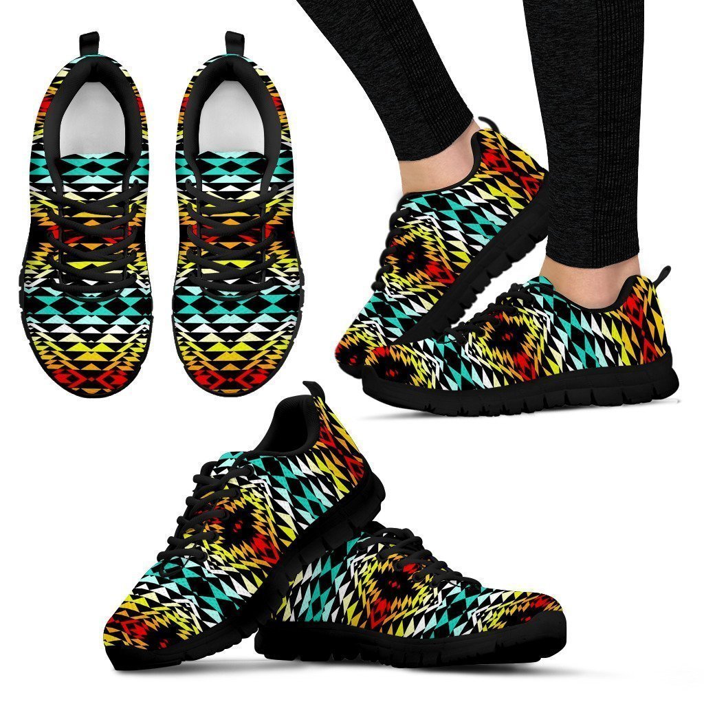 Taos Blanket Fire Sopo Women's Athletic Sneakers-6teenth World™-Women's Sneakers-US5 (EU35)-Vibe Cosy™