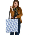 Akruti Artz Blue Koiree Tote-Amaze Style™-Akruti Artz Blue Koiree Tote-Vibe Cosy™