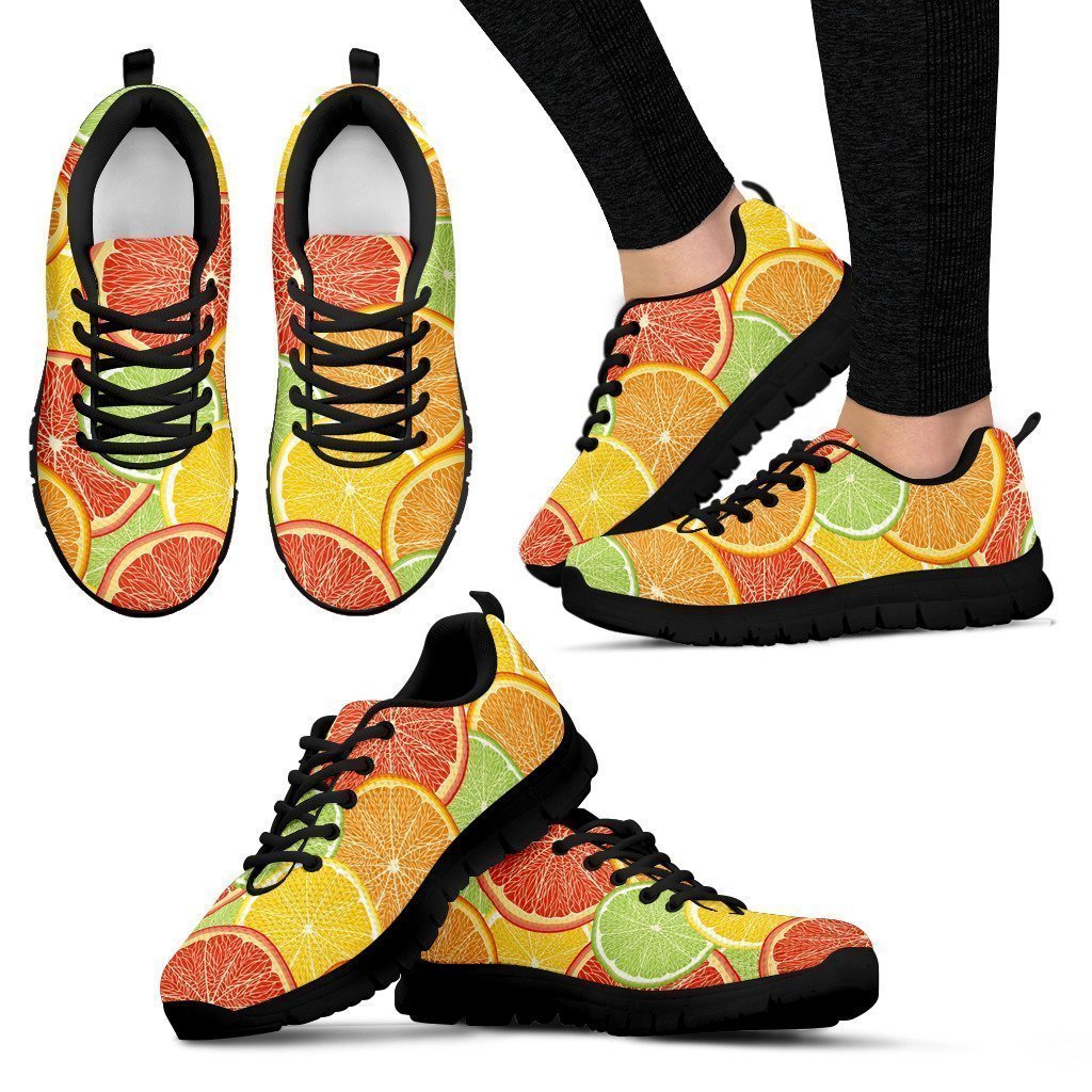 Orange Women's Sneakers-6teenth World™-Women's Sneakers-US5 (EU35)-Vibe Cosy™