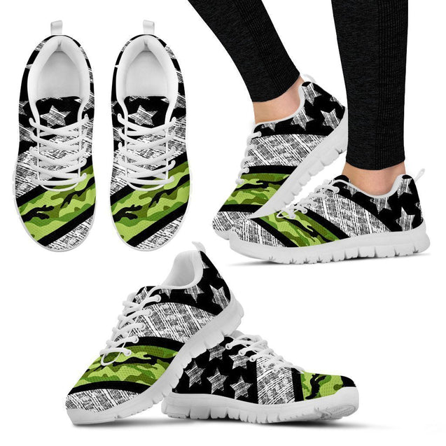 Thin Army Line (White) Women's Sneakers-6teenth World™-Women's Sneakers-US5 (EU35)-Vibe Cosy™