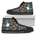 Autism Shoes-Shoes-6teenth Outlet-Womens High Top - Black - Autism Shoes-US5.5 (EU36)-Vibe Cosy™