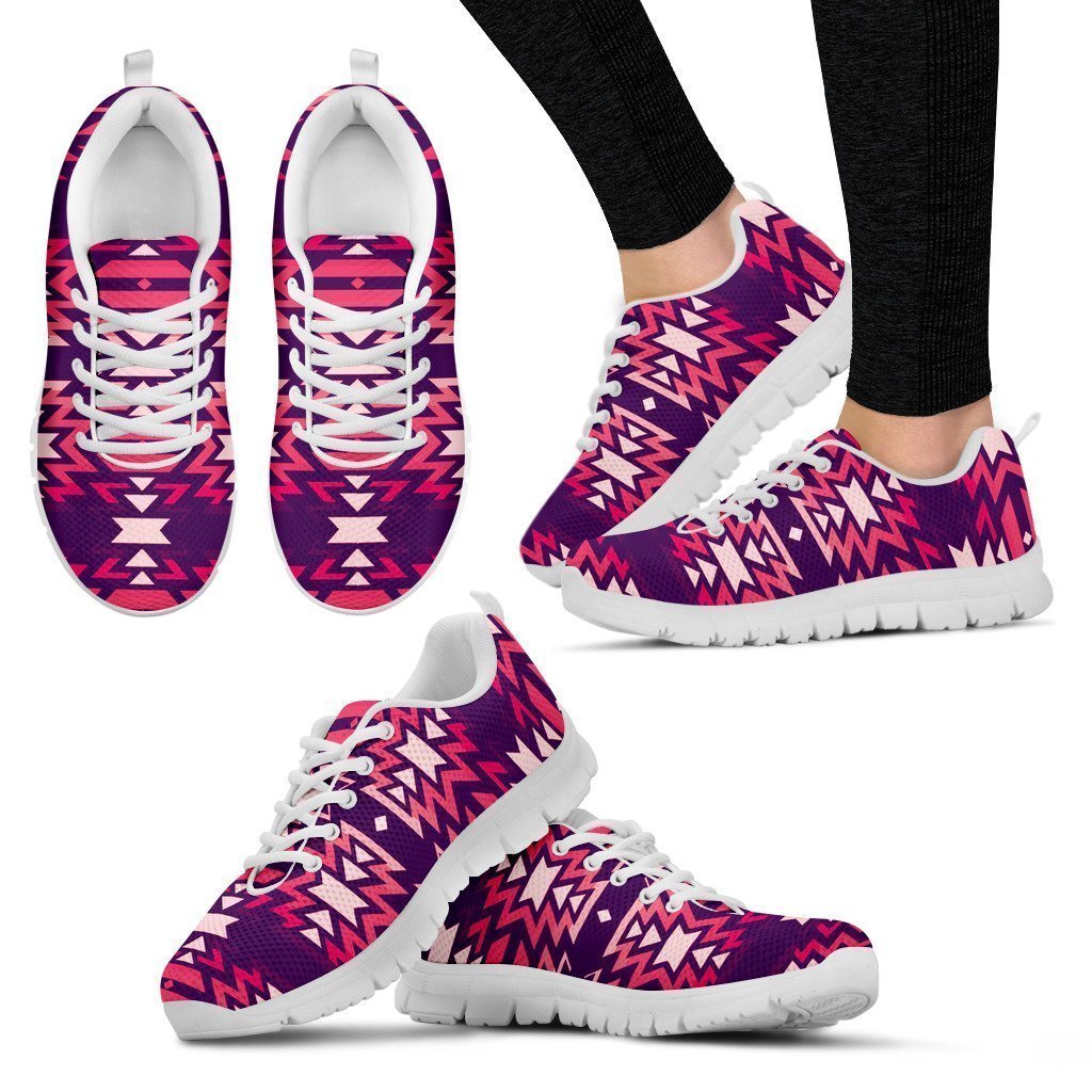 Purple and Pink Women's Sneakers-6teenth World™-Women's Sneakers-US5 (EU35)-Vibe Cosy™