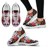 Red Roses Skull Women's Sneakers-6teenth World™-Women's Sneakers-US5 (EU35)-Vibe Cosy™