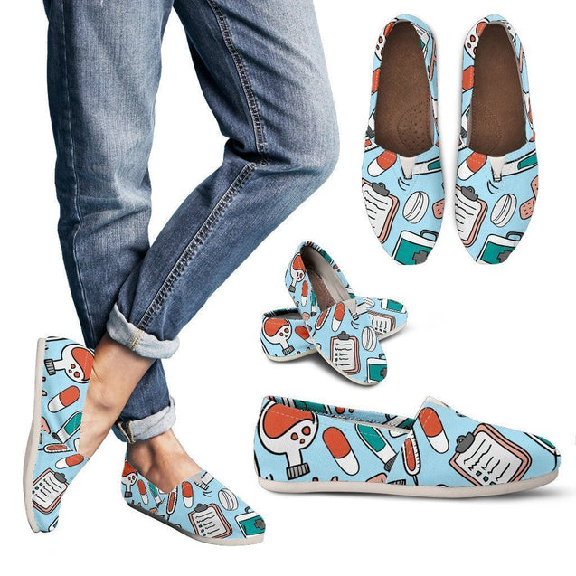 Pharmacy Technician Women's Casual Shoes-6teenth World™-Women's Casual Shoes-US6 (EU36)-Vibe Cosy™
