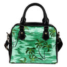Coconut Tree Shoulder Handbag 03 - AH-SHOULDER HANDBAGS-Alohawaii-Shoulder Handbag-Black-PU leather-Vibe Cosy™