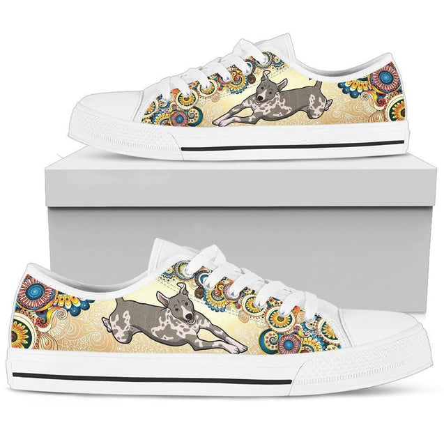 American Hairless Terriers Women's Low Top Shoe-6teenth World™-Women's Low Top Shoe-US5.5 (EU36)-Vibe Cosy™