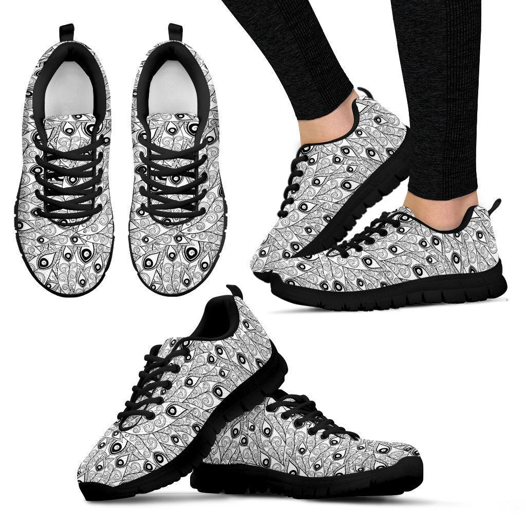 Grey Women's Sneakers-6teenth World™-Women's Sneakers-US5 (EU35)-Vibe Cosy™