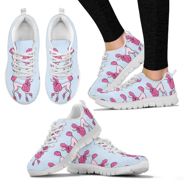 Poodle Lover Women's Sneakers-6teenth World™-Women's Sneakers-US5 (EU35)-Vibe Cosy™