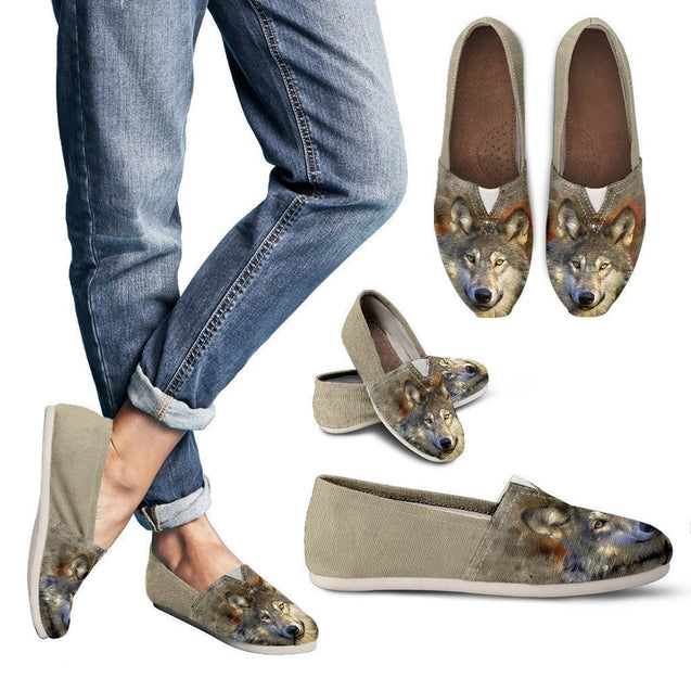 I am a wolf casual shoes-6teenth World™-Women's Casual Shoes-US6 (EU36)-Vibe Cosy™