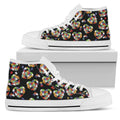 Autism Shoes-Shoes-6teenth Outlet-Mens High Top - White - Autism Shoes-US5 (EU38)-Vibe Cosy™