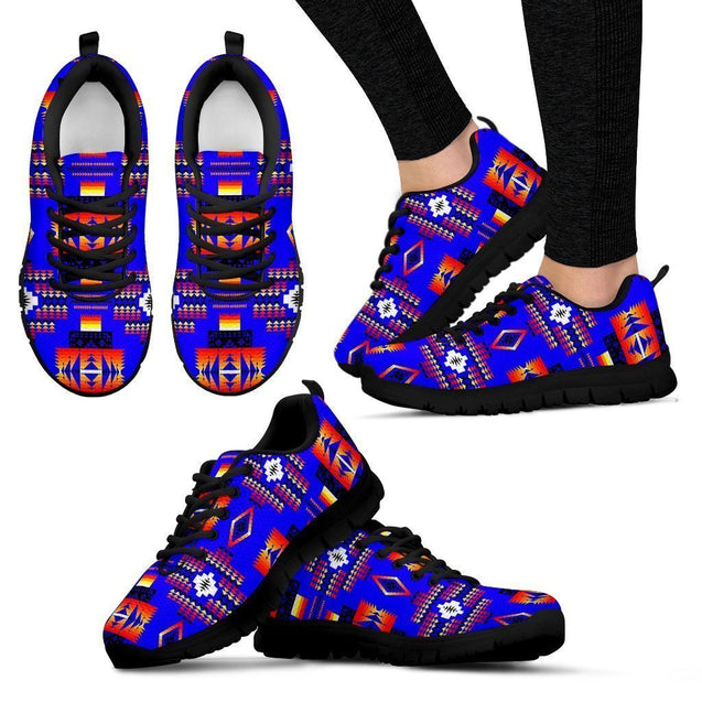 Seven Tribes Blue Sopo Women's Sneakers-6teenth World™-Women's Sneakers-US5 (EU35)-Vibe Cosy™