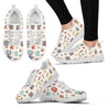 Back 2 School White Women's Sneakers-6teenth World™-Women's Sneakers-US5 (EU35)-Vibe Cosy™