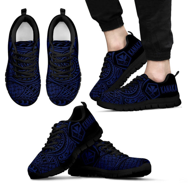 Kanaka Polynesian Sneakers 07 - J4-SNEAKERS-Alohawaii-Men's Sneakers-US5 (EU38)-Black-Vibe Cosy™