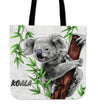 Koala bags - Australia tote bags NN6-TOTE BAGS-HP Arts-Aboriginal hiden-Vibe Cosy™