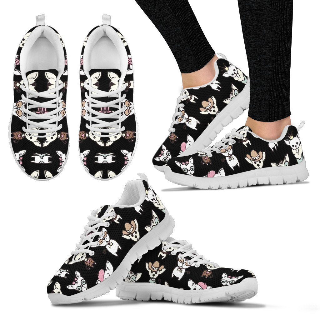 Chihuahua Lover Women's Sneakers-6teenth World™-Women's Sneakers-US5 (EU35)-Vibe Cosy™