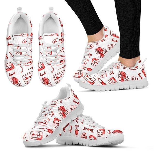 Medical Profession Women's Sneakers-6teenth World™-Women's Sneakers-US5 (EU35)-Vibe Cosy™