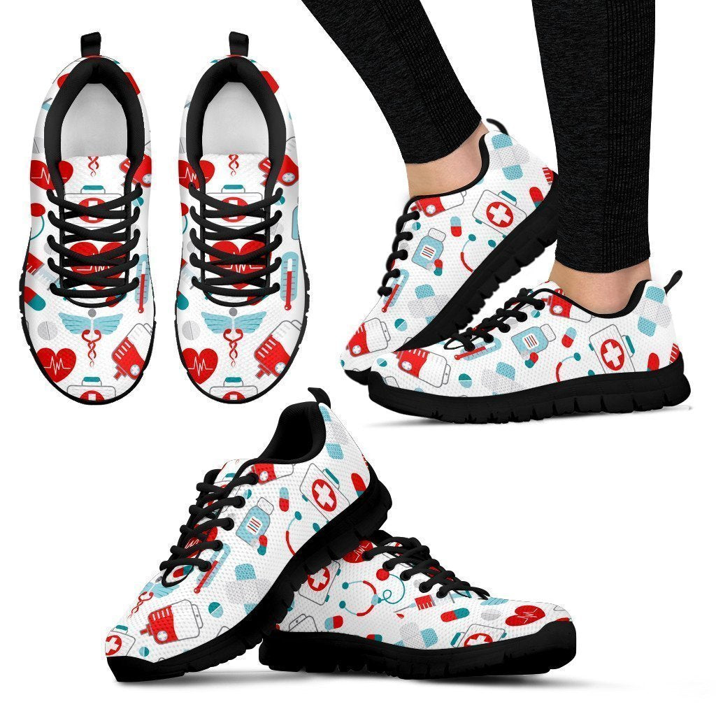 Nurse Ladies Sneakers-6teenth World™-Women's Sneakers-US5 (EU35)-Vibe Cosy™