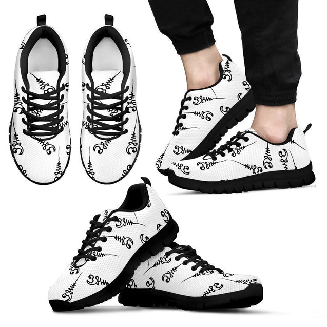 Buddha Yoga Men's Sneakers - Black-6teenth World™-Men's Sneakers-US5 (EU38)-Vibe Cosy™