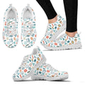 Science pattern-Shoes-6teenth Outlet-Women's Sneakers - White - Science pattern-US5 (EU35)-Vibe Cosy™