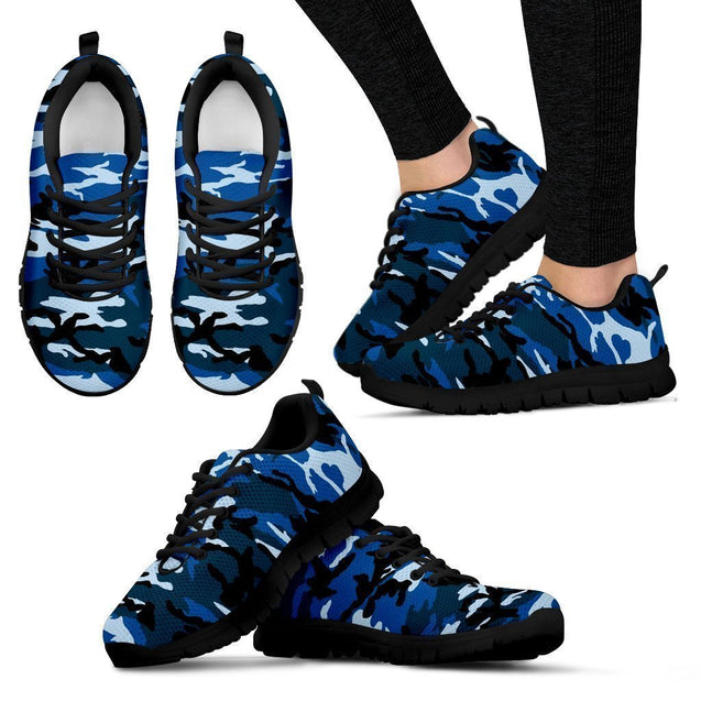 Camo Shoes-Shoes-6teenth Outlet-Women's Sneakers - Black - Camo Shoes-US5 (EU35)-Vibe Cosy™