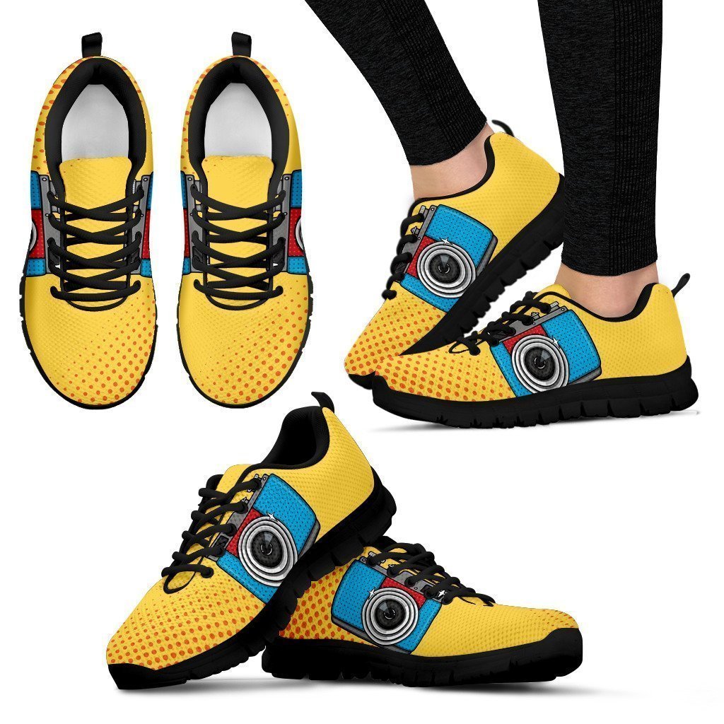 Camera Women's Sneakers-6teenth World™-Women's Sneakers-US5 (EU35)-Vibe Cosy™