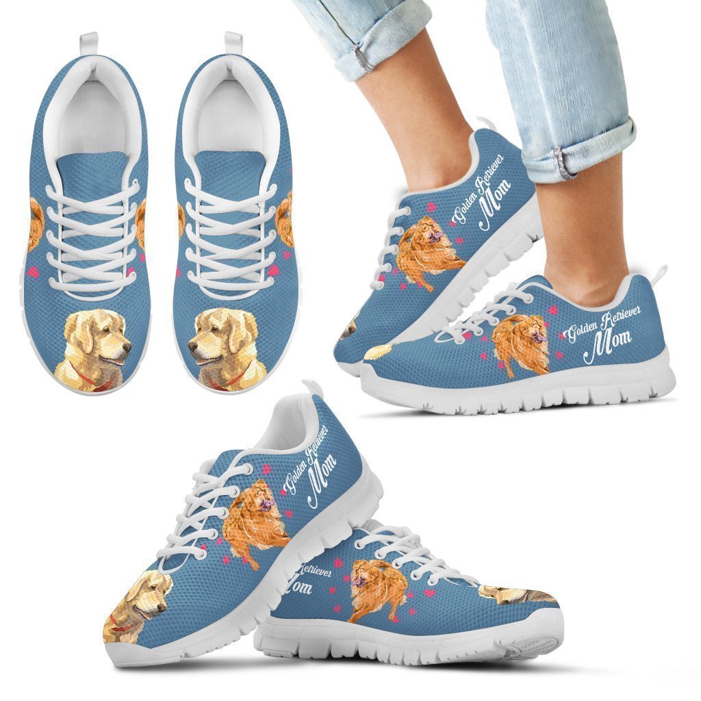 Golden Retriever Kid's Sneakers-6teenth World™-Kid's Sneakers-11 CHILD (EU28)-Vibe Cosy™