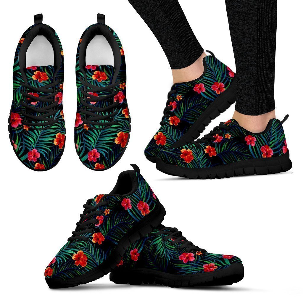 Red Flower Women's Sneakers-6teenth World™-Women's Sneakers-US5 (EU35)-Vibe Cosy™
