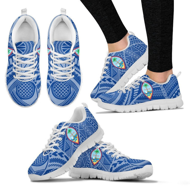 Guam Polynesian Sneakers - NN9-SNEAKERS-Polynesian Print-Women-US5 (EU35)-White-Vibe Cosy™