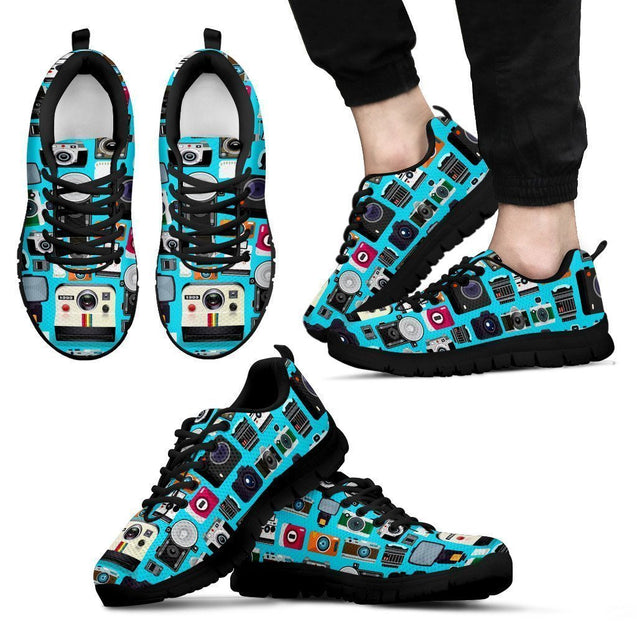 I Love Photography men's Sneakers-6teenth World™-Men's Sneakers-US5 (EU38)-Vibe Cosy™