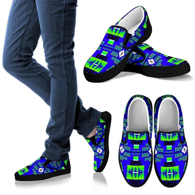 Seven Tribes Seattle Men's Slip Ons-6teenth World™-Kid's Sneakers-US8 (EU40)-Vibe Cosy™