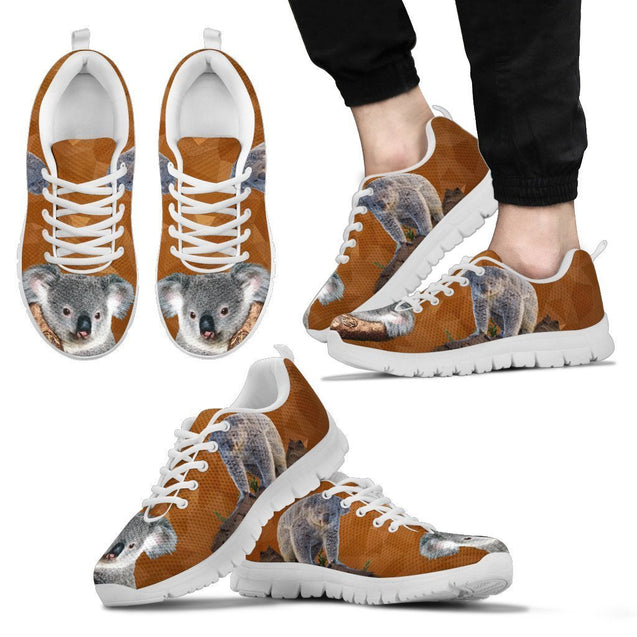 Koala Australia Sneakers - BN01-SNEAKERS-HP Arts-Men's Sneakers - White - Koala-US5 (EU38)-Vibe Cosy™