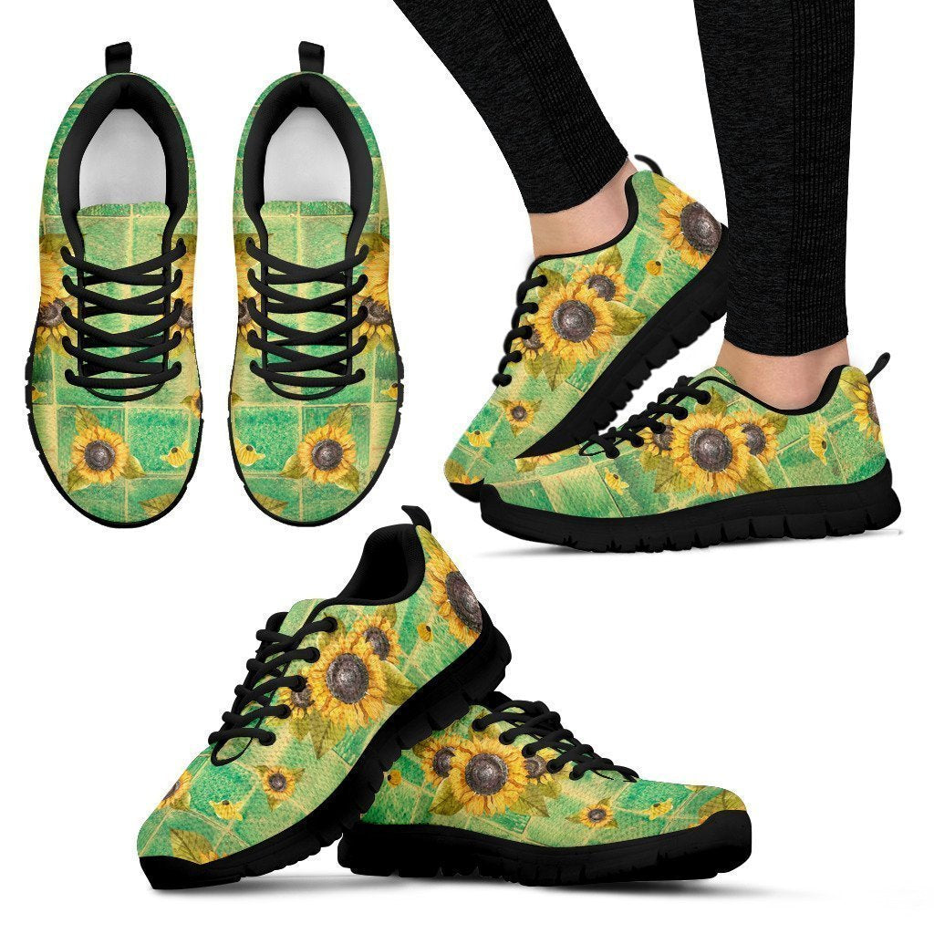 Sunflower Women's Sneakers-6teenth World™-Women's Sneakers-US5 (EU35)-Vibe Cosy™