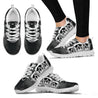 Skull Crown Sneakers - White Soles-6teenth World™-Women's Sneakers-US5 (EU35)-Vibe Cosy™