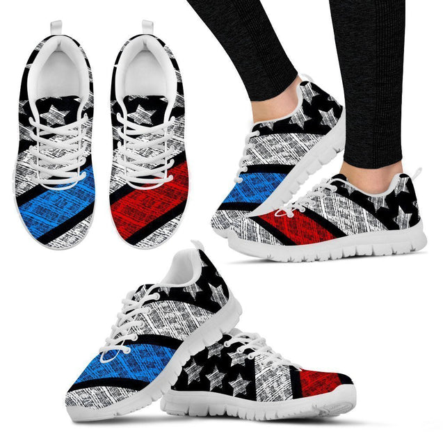 Remember 911 Lives Women's Sneakers-6teenth World™-Women's Sneakers-US5 (EU35)-Vibe Cosy™