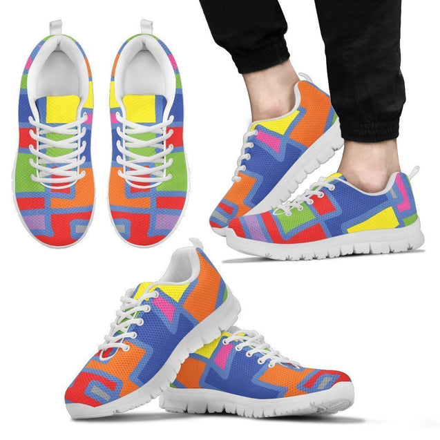 Men's Sneakers Square Colors-6teenth World™-Men's Sneakers-US5 (EU38)-Vibe Cosy™