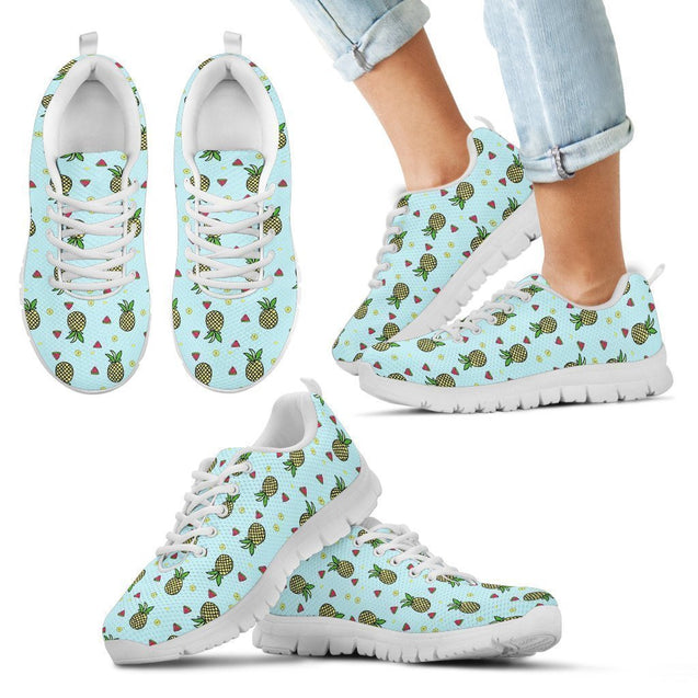 Kids Sneakers - Pineapples-6teenth World™-Kid's Sneakers-11 CHILD (EU28)-Vibe Cosy™