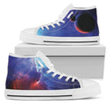 Space Shoes-Shoes-6teenth Outlet-Womens High Top - White - Space Shoes-US5.5 (EU36)-Vibe Cosy™
